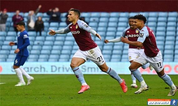 استون ویلا 2-1 چلسی؛ شکستی با طعم کسب سهمیه