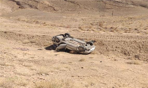 4 مجروح حاصل واژگونی ال90 در طبس
