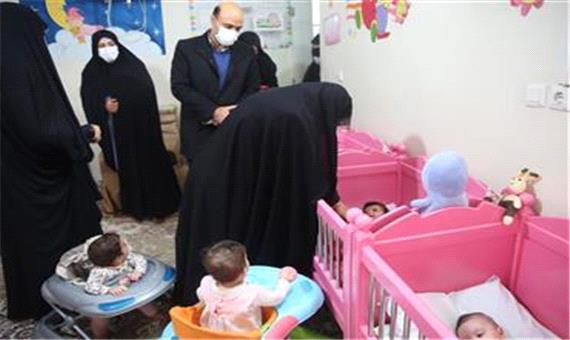 بازدید معاون رییس‌جمهوری از شیرخوارگاه صدف قم