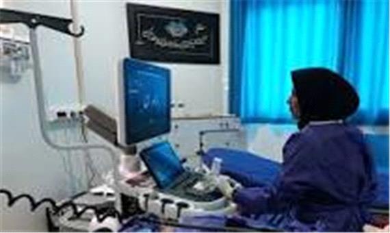 انجام نخستین عمل اکوکاردیوگرافی قلب در خراسان شمالی
