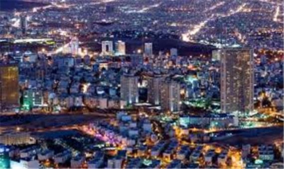 قطع برق ساختمان های مشهد در صورت روشن بودن چراغ نماها در شب