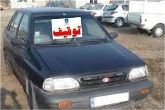 توقیف پراید با رانندگی نوجوان 17 ساله در خواف