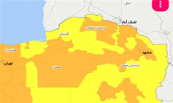مشهد و 8 شهر دیگر خراسان رضوی همچنان در وضعیت نارنجی کرونایی