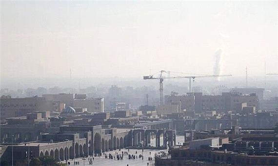 هوای شهر مشهد برای سومین روز پیاپی آلوده است