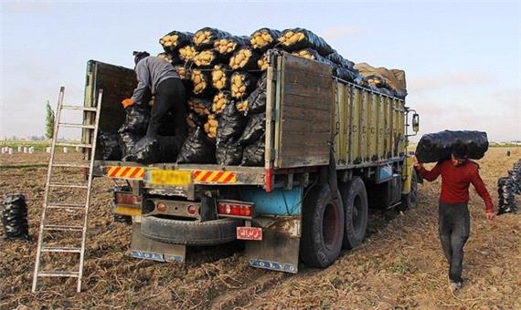 122 هزار تن سیب زمینی از گمرک درگز به ترکمنستان صادر شد