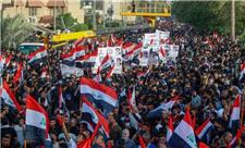 تظاهرات همزمان چارچوب شیعیان عراق و حامیان جریان صدر برای دومین بار