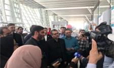 بازدید سعید محمد از پروژه پایانه مسافری فرودگاه بین المللی کیش