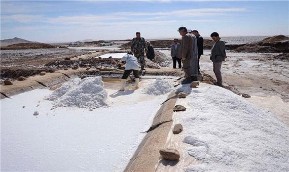 اعلام آمادگی سرمایه‌گذار برای فرآوری نمک در شهرستان بشرویه