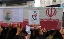 تشییع باشکوه شهید امنیت «ستوان دوم پاسدار محمد گودرزی شهرکی» در بام ایران