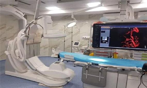 بهره‌برداری از نخستین دستگاه «آنژیوگرافی عروق مغزی» کشور در مشهد