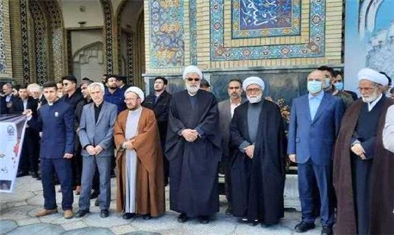 تشییع و خاکسپاری پیکر حجت الاسلام اسدی در مشهد