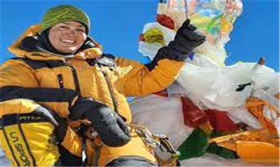 بانوی کوهنورد خراسان شمالی اولین فاتح مرگبارترین قله جهان