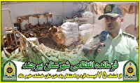 کشف ۷۵ کیسه آرد فاقد مجوز و دپــو نان خشک در بیـرجنــد