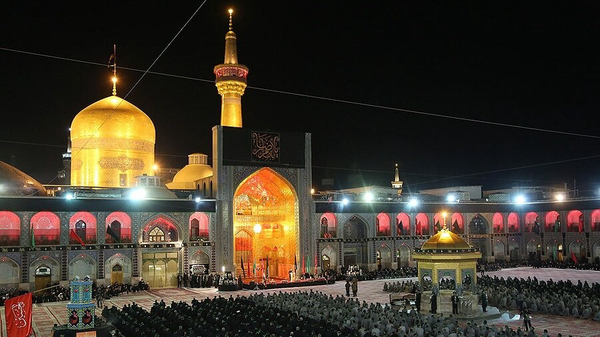 فیلم/ صحن و سرای حرم مطهر امام رضا(ع) در آستانه دهه پایانی ماه صفر