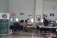 زائران امام رضا (ع) مهمان «میز کتاب رضوی»