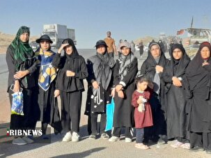 جاده ولایت، مملو از زائران پیاده‌ رضوی