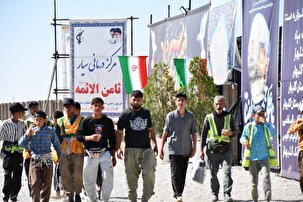 موکب معین الضعفا شهرستان گلبهار آماده پذیرایی از میهمانان علی ابن موسی الرضا