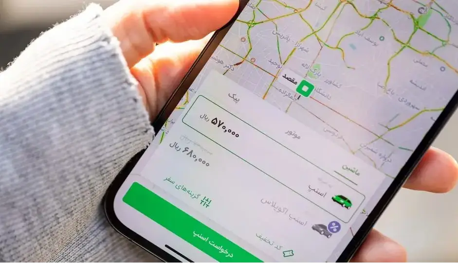 کرایه تاکسی‌های اینترنتی افزایش یافت؛ اختلال GPS عامل گرانی است؟