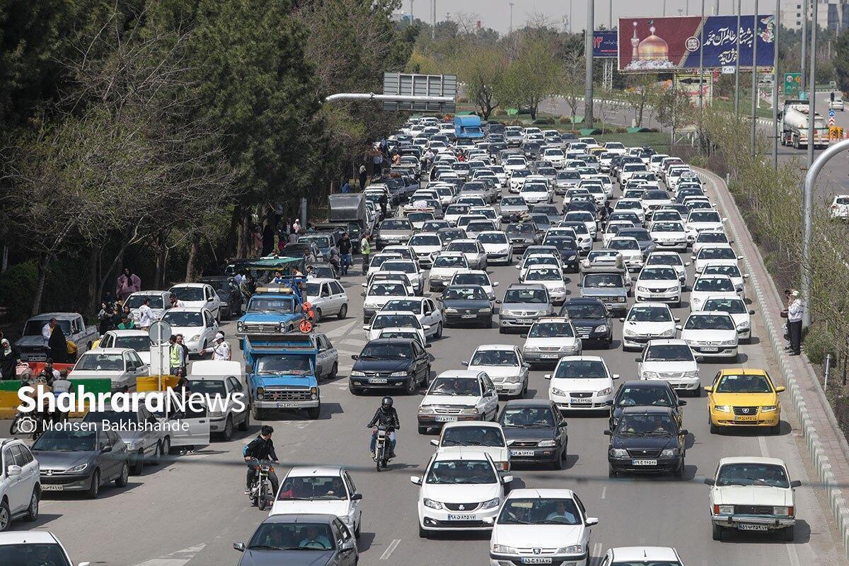 آخرین وضعیت محدودیت‌های ترافیکی در معابر منتهی به حرم رضوی