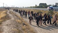 برگزاری پیاده‌ روی «جاماندگان حرم» در قوچان