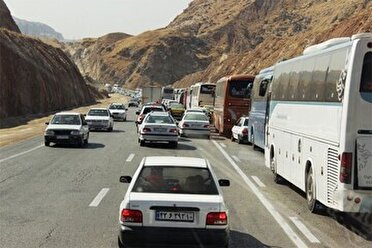 ترافیک پرحجم در مبادی ورودی مرکز خراسان جنوبی