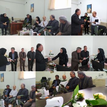 تجلیل مدیرکل آموزش و پرورش استان از پزشکان درمانگاه فرهنگیان در روز پزشک
