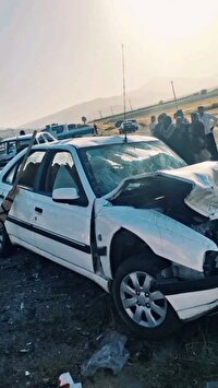 سه مصدوم و دو فوتی در تصادف عصر امروز جاده آشخانه