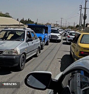 بازگشایی محور بجنورد به آشخانه پس از رفع اتفاق لوله گاز
