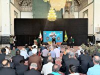 گرامیداشت شهدای هفته دولت در حرم مطهر رضوی