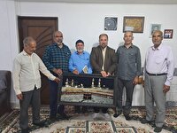 تجلیل از هنرمند پیشکسوت تعزیه‌ خوان در جوین