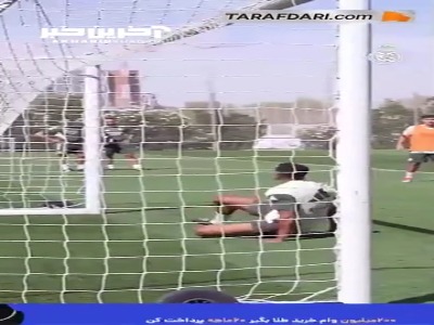 حضور فعال ترنت الکساندر آرنولد در تمرینات رئال مادرید