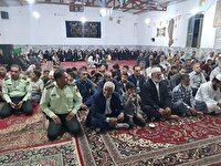 برگزاری جشن گرامیداشت هفته وحدت در بخش احمدآباد