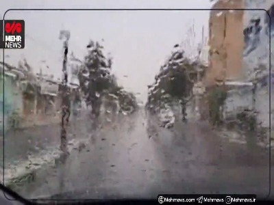 باران تابستانی در خراسان رضوی