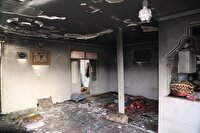 نجات ۹ شهروند از آتش سوزی مهیب ساختمان مسکونی در مشهد