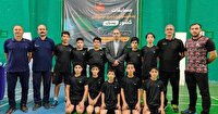 قهرمانی خراسان رضوی در مسابقات بدمینتون نونهالان کشور