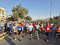 مسابقات دو استقامت ۵ کیلومتر خراسان رضوی  به مناسبت هفته دفاع مقدس