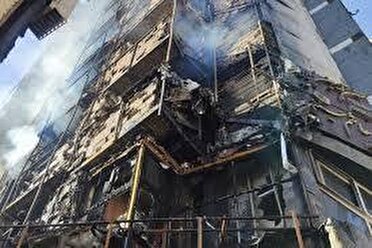 ۴۷ مصدوم در حادثه حریق مجتمع مسکونی در سبزوار ، تا این لحظه