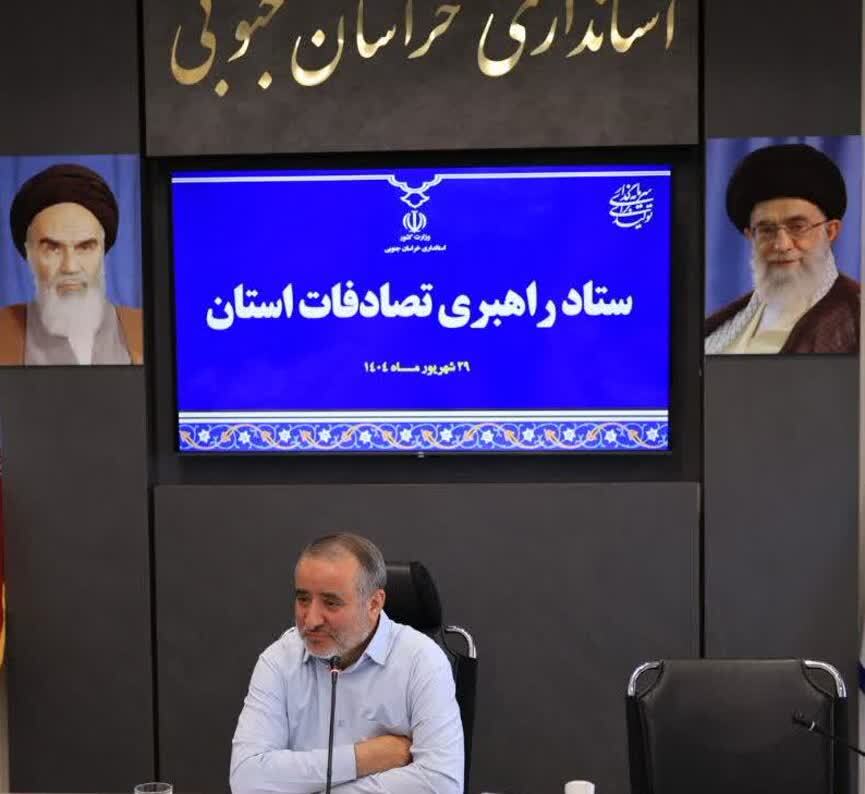 همه دستگاه‌ها برای حفظ جان مردم در جاده‌های خراسان جنوبی پای کار باشند
