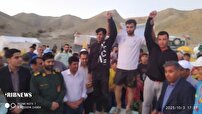 نتایج مسابقات کشتی باچوخه پشنده راز و جرگلان