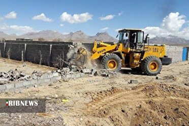 رفع تصرف بیش از ۴۸ هزار مترمربع از اراضی ملی در خراسان شمالی