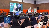 بهره برداری از سالن ورزشی مدرسه شهیدین قاسمی در بیرجند