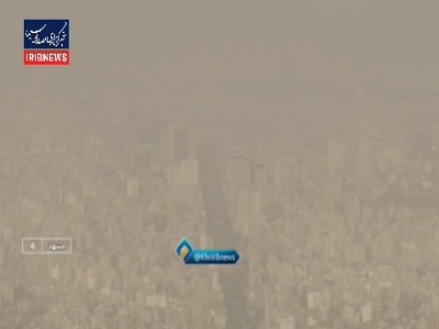 غبار و آلودگی هوای عجیب شهر مشهد