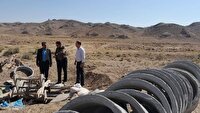 پایان عملیات بهسازی قنات محمدآباد خنجری در بردسکن