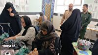تلاش بانوان سنخواستی در رفع محرومیت زدایی