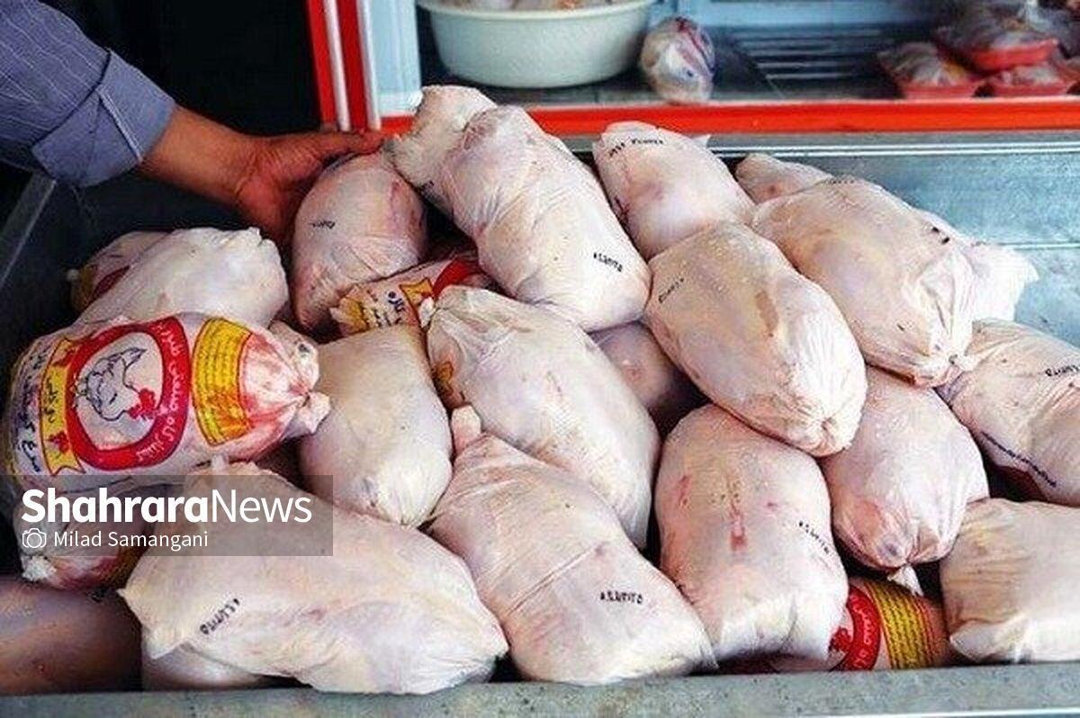کاهش قیمت مرغ در مشهد؛ گوشت و تخم‌مرغ امروز چند؟