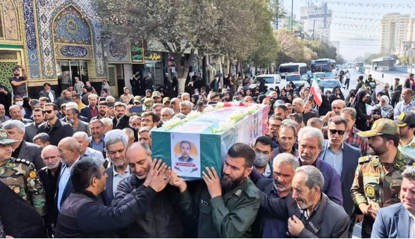 پیکر جانباز 70 درصد شهید در مشهد تشییع و به خاک سپرده شد