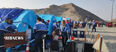 رزمایش آمادگی مقابله با حوادث احتمالی مرتبط با آب و برق برگزار شد