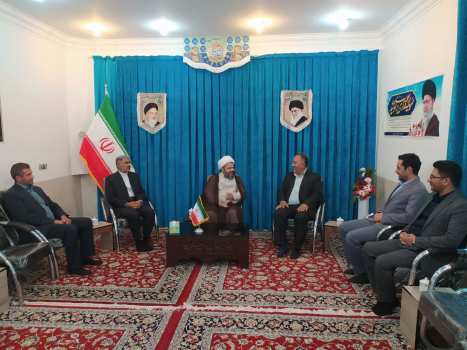 دیدار مدیرکل آموزش و پرورش خراسان جنوبی با امام جمعه و فرماندار شهرستان عشق‌آباد