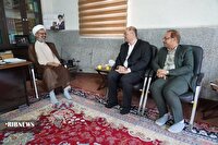 دیدار مدیر کل روابط عمومی سازمان صدا و سیما با نماینده ولی فقیه در استان
