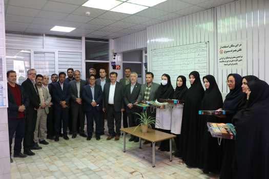 تقدیر مدیرکل آموزش‌وپرورش خراسان رضوی از پرستاران درمانگاه فرهنگیان تربت‌حیدریه به مناسبت روز پرستار